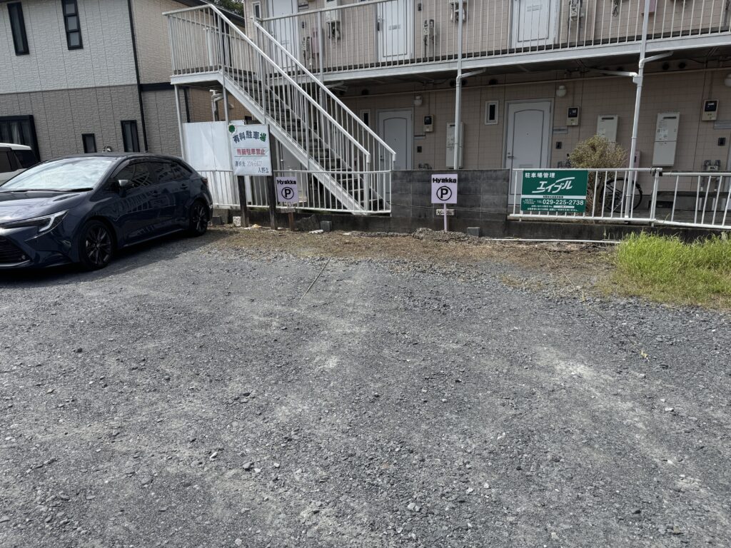 Hyakka駐車スペース